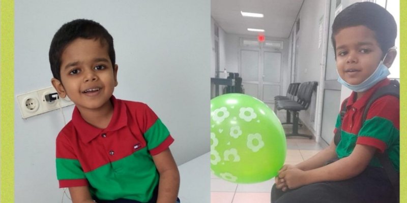 Hulp voor 5-jarige Arush Suriname