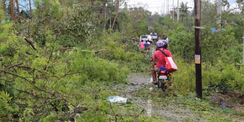 Steun tyfoon schade Filippijnen