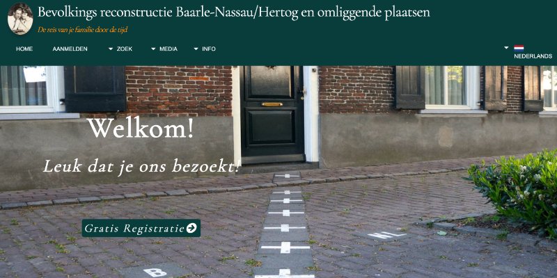 'Brabantse-Genealogie.nl' Website onderhoudskosten